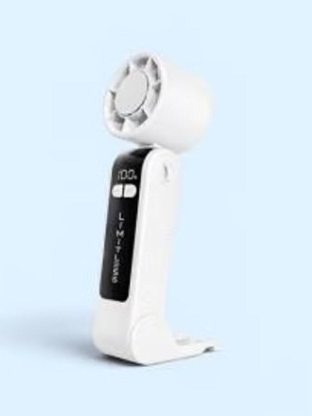 Limitless Handheld Fan with Cooling Plate & Lanyard (WHITE ONLY) - NEW - Picture 2 of 3